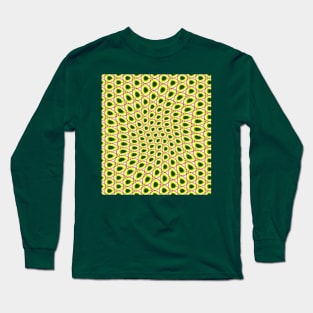 Yellow Daffodil Pattern Long Sleeve T-Shirt